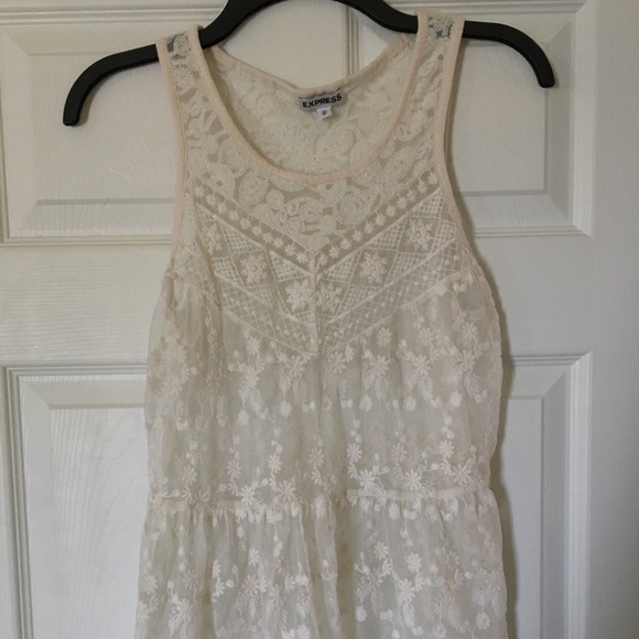 Lace flowy tank top - Picture 5 of 7
